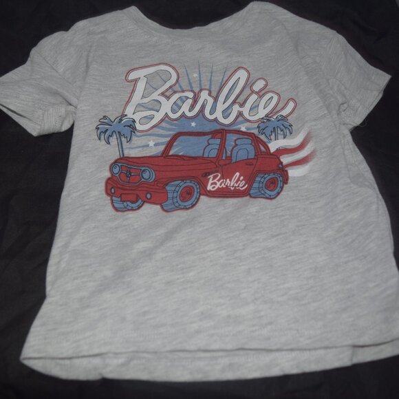 Barbie Other - Barbie jeep red white and blue tshirt 2T